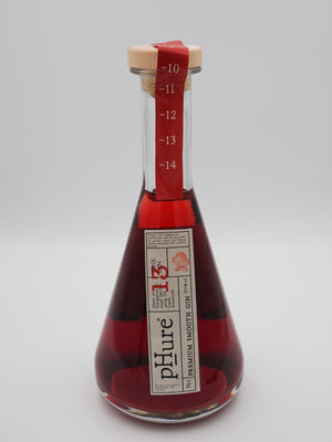 pHure Pink Gin, 70cl bottle steeped with raspberries, strawberries and blackcurrants